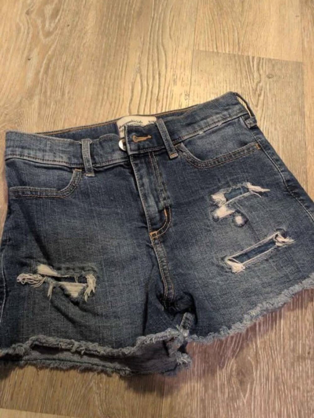 Abercrombie kids 9/10 regular high rise mini mom short girls